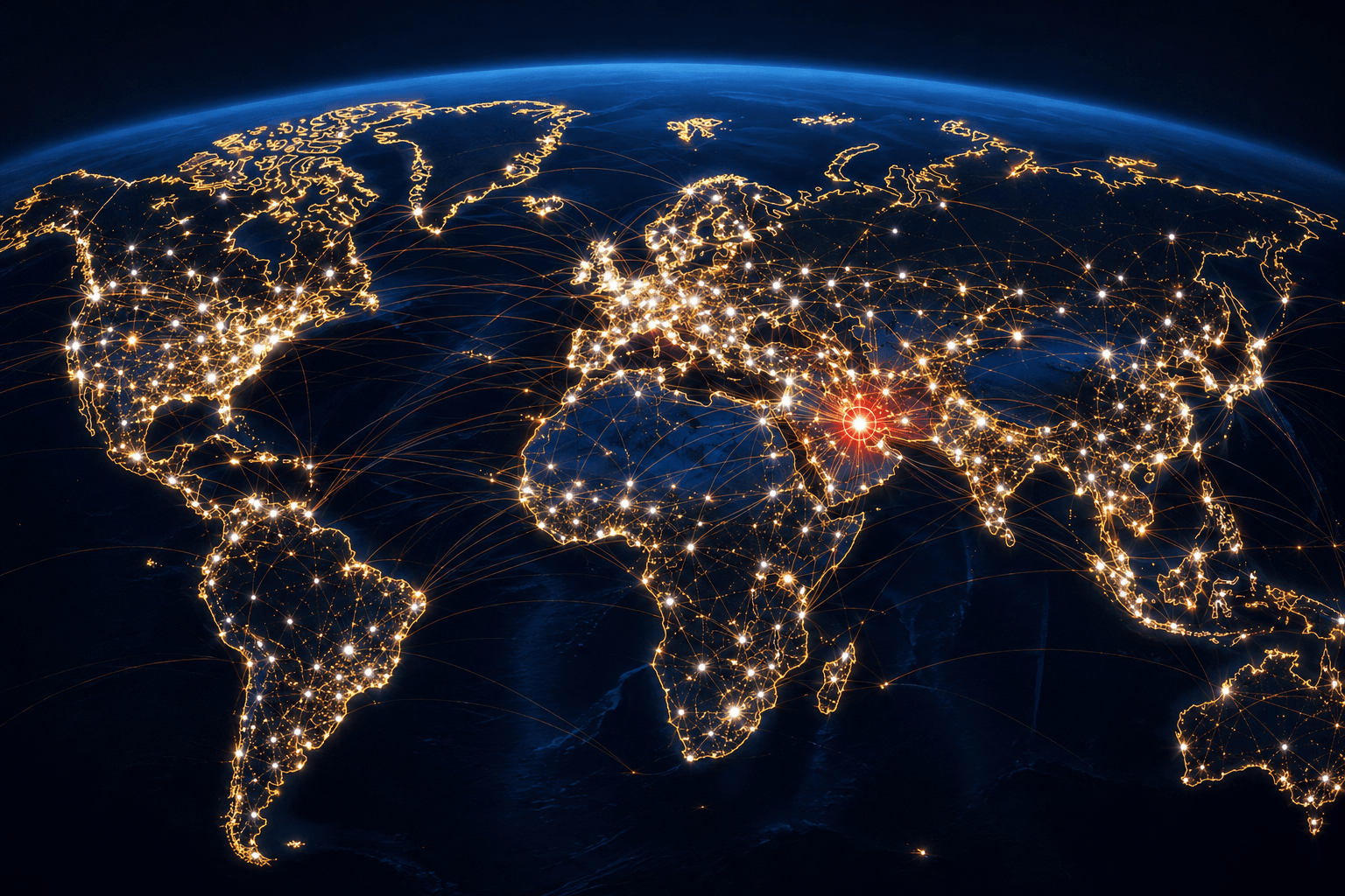 Luxempiria global coverage map — operations across 50+ countries